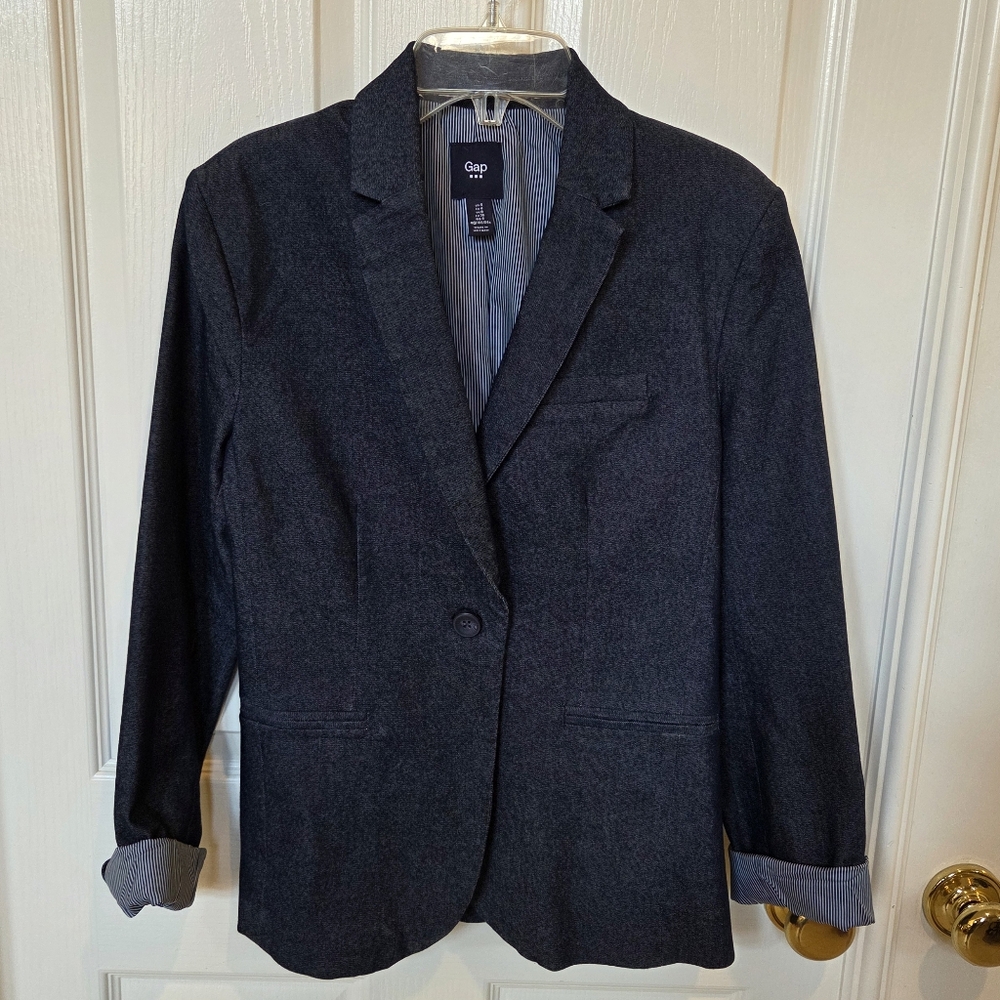 GAP Academy Blazer In Denim Blue 4